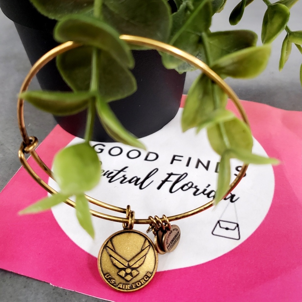 Alex and Ani "US Air Force" Charm Bracelet